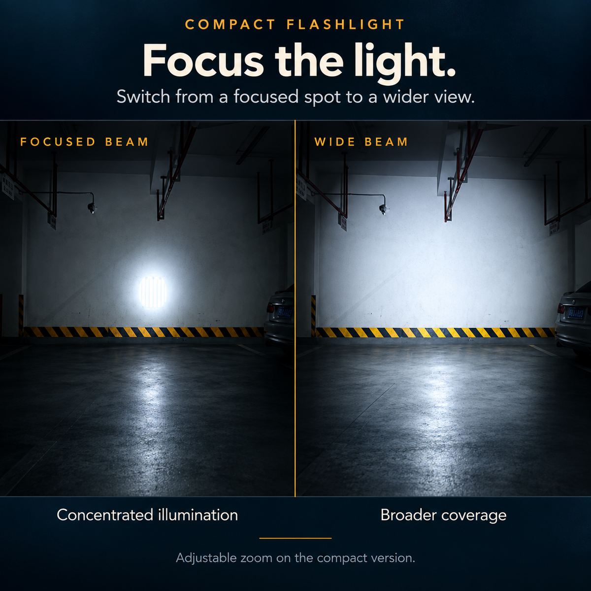 Vaygard | 2-in-1 Aluminum Bat & Flashlight